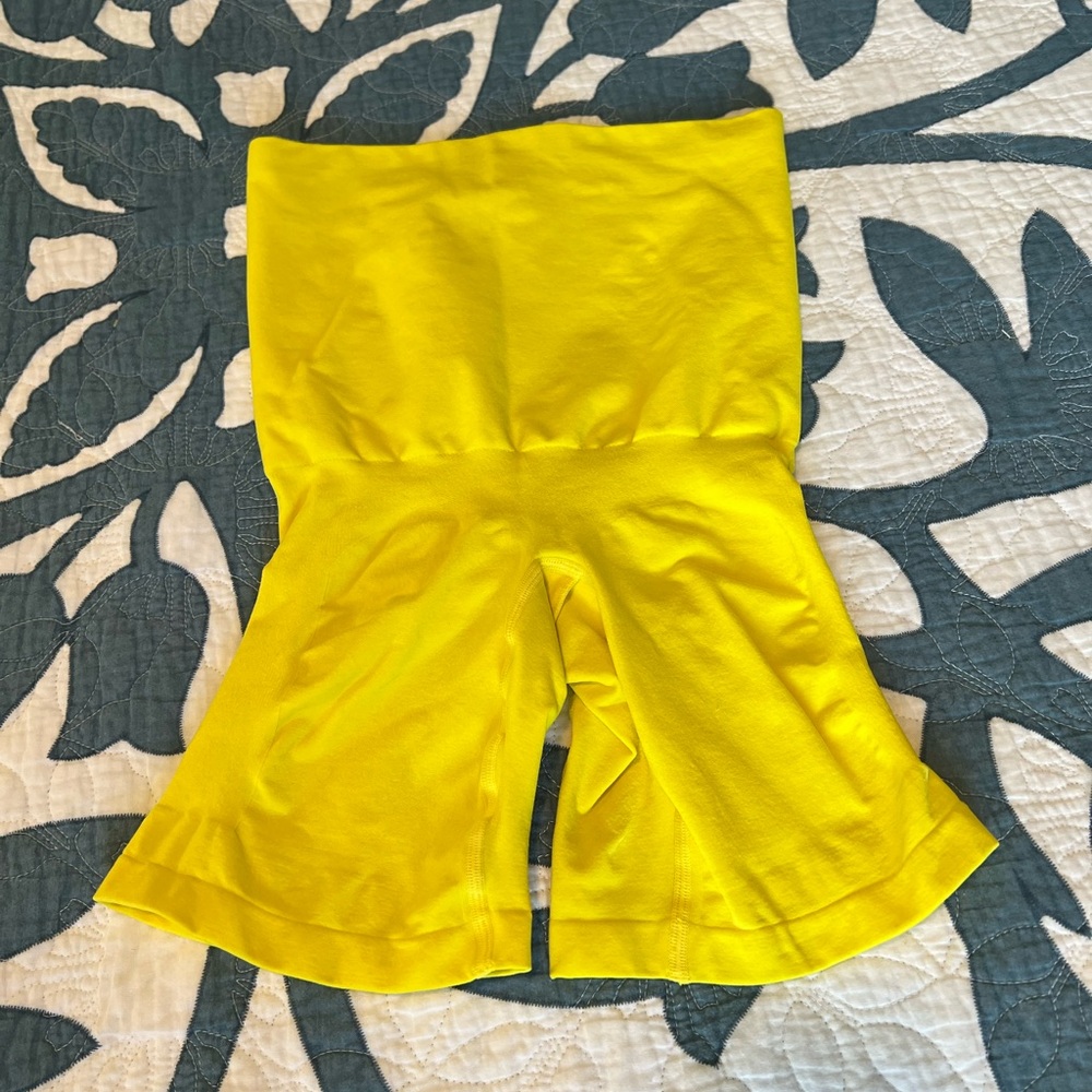 YITTY Bright Yellow Shapewear Shorts